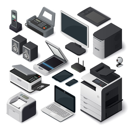 Office Equipment Stock Photos And Images - 123RF
