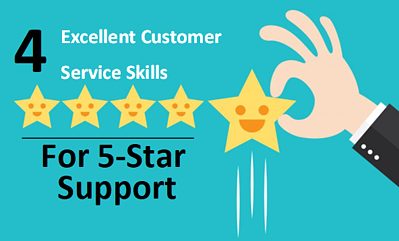 4 excellent customer services skills for 5-star support