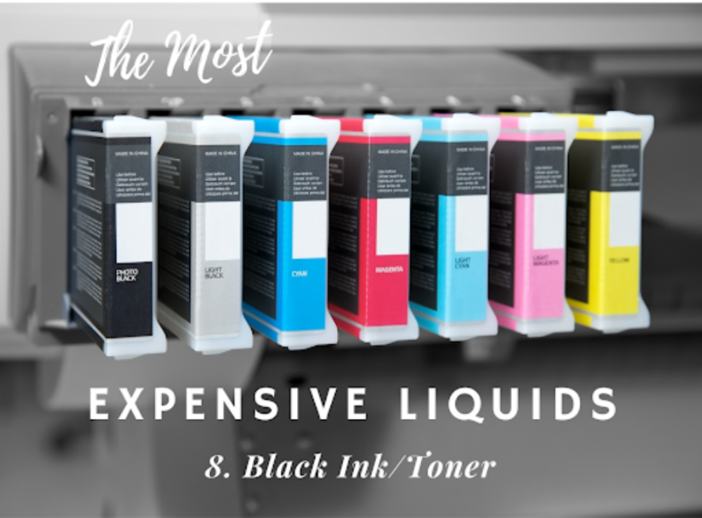 Different colors of toner