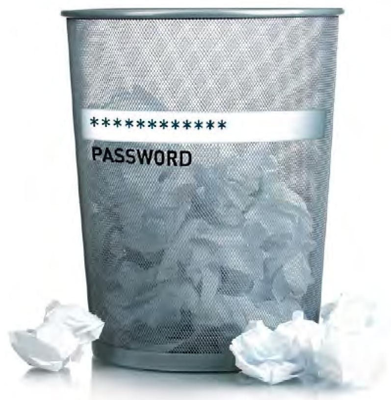 Waste Basket with Password Protection