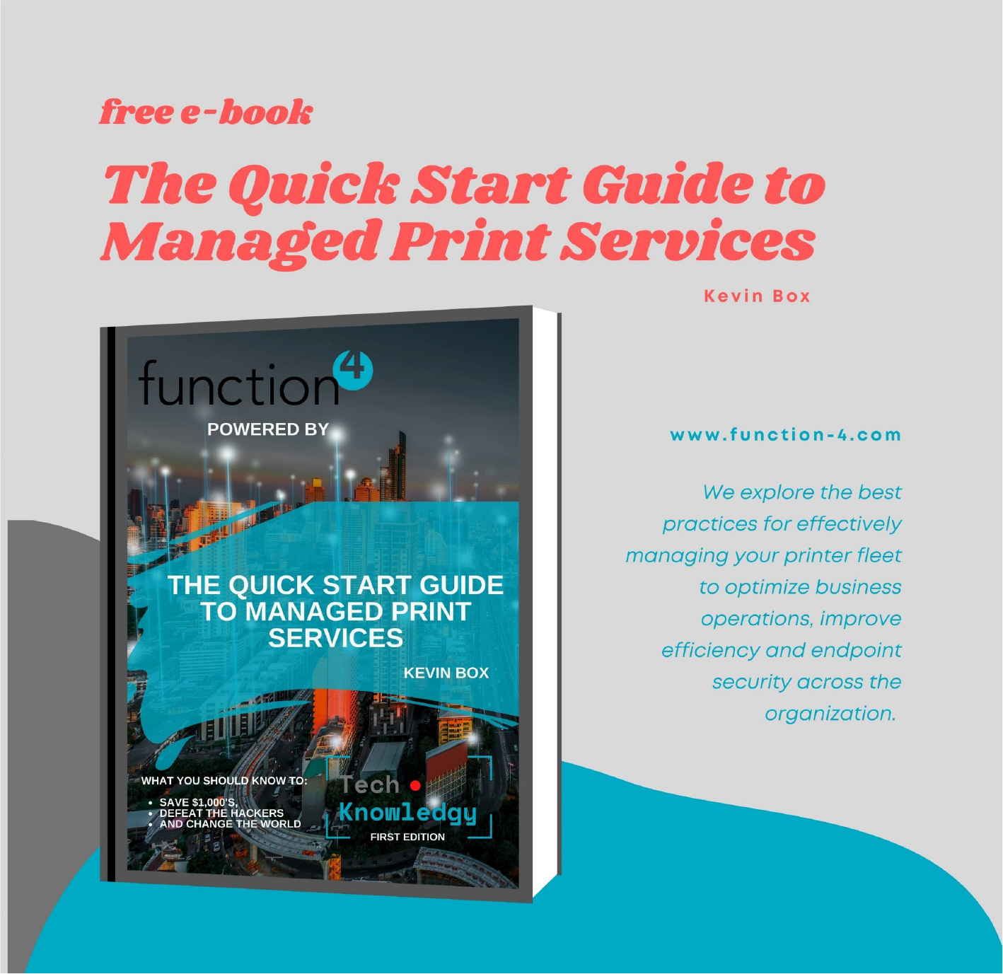 Free E-Book 'The Quick Start Guide to Managed Print Services' by Kevin Box
