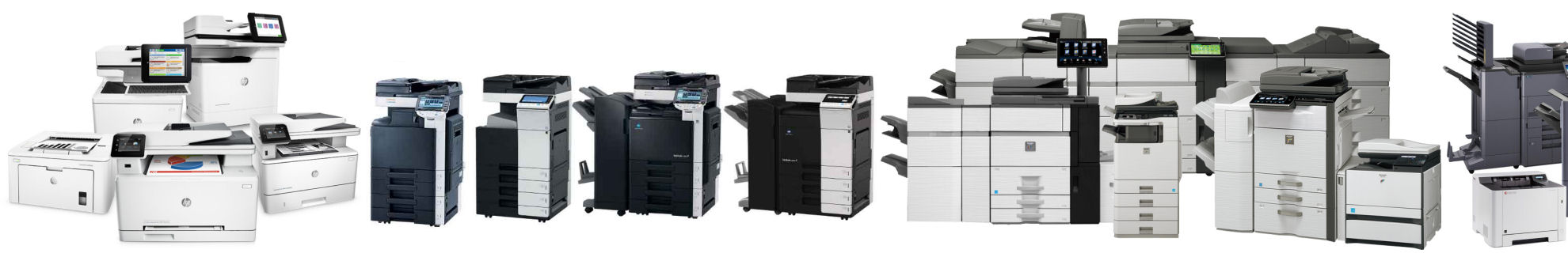 Multiple views of employees using multifunction print services