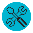 Icon of some tools