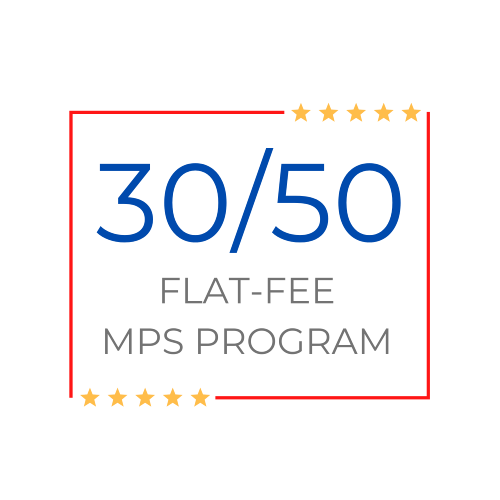 30/50 Flat-Fee MPS Program Logo